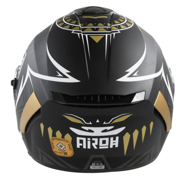Airoh Spark Flow Helmet - Matt Black Vibe (Small) - Image 5