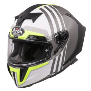 Airoh GP550S Full Face Helmet – SKYLINE BLACK MATT (Large)