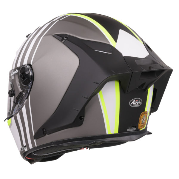 Airoh GP550S Full Face Helmet - SKYLINE BLACK MATT (Large) - Image 4