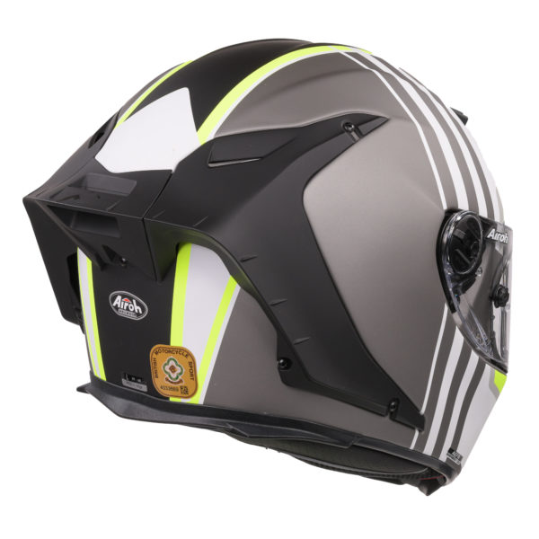 Airoh GP550S Full Face Helmet - SKYLINE BLACK MATT (Large) - Image 12