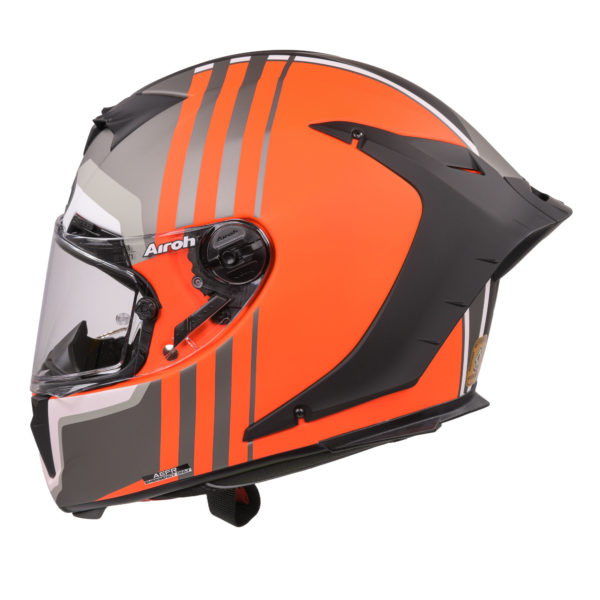Airoh GP550S Full Face Helmet - SKYLINE ORANGE MATT (Large) - Image 12