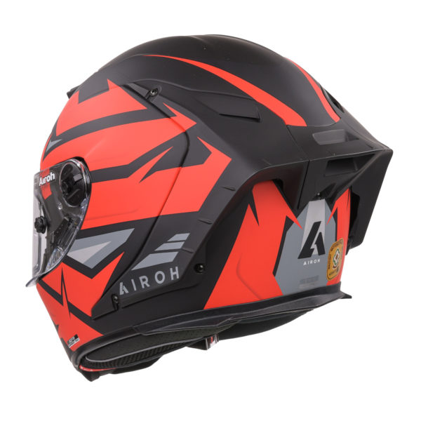 Airoh GP550S Full Face Helmet - WANDER RED MATT (Large) - Image 4