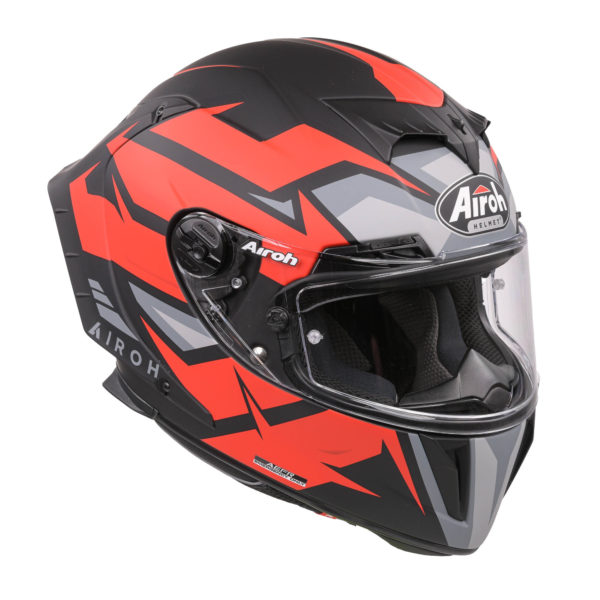 Airoh GP550S Full Face Helmet - WANDER RED MATT (Large) - Image 10