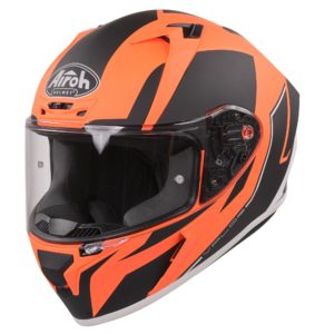 Airoh Valor Full Face Helmet – Matt WINGS ORANGE (Small)