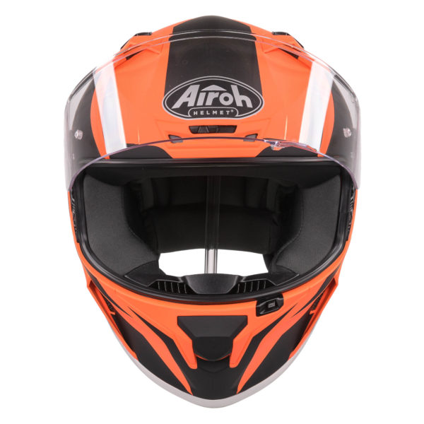 Airoh Valor Full Face Helmet - Matt WINGS ORANGE (Small) - Image 9