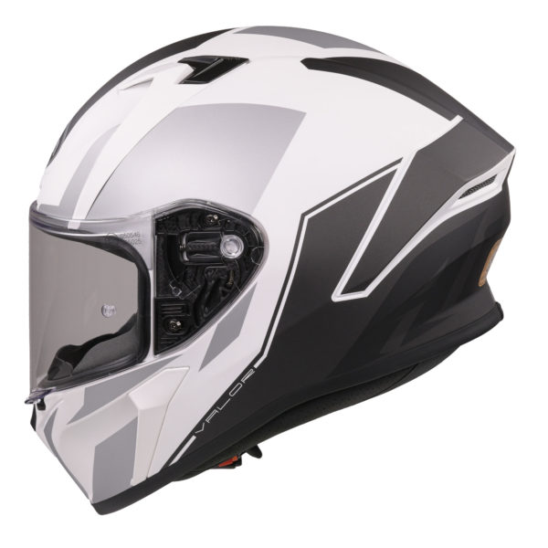 Airoh Valor Full Face Helmet - Matt WINGS WHITE (Large) - Image 15