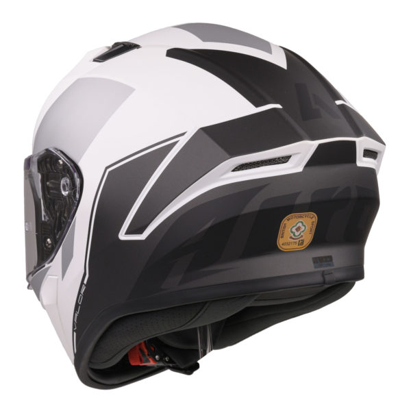 Airoh Valor Full Face Helmet - Matt WINGS WHITE (Large) - Image 4