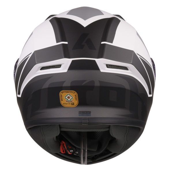 Airoh Valor Full Face Helmet - Matt WINGS WHITE (Large) - Image 5