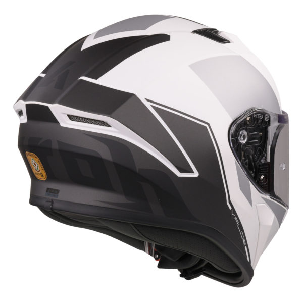 Airoh Valor Full Face Helmet - Matt WINGS WHITE (Large) - Image 6