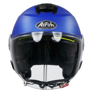 Airoh Helios Urban Jet Helmet – Matt Blue (Medium)