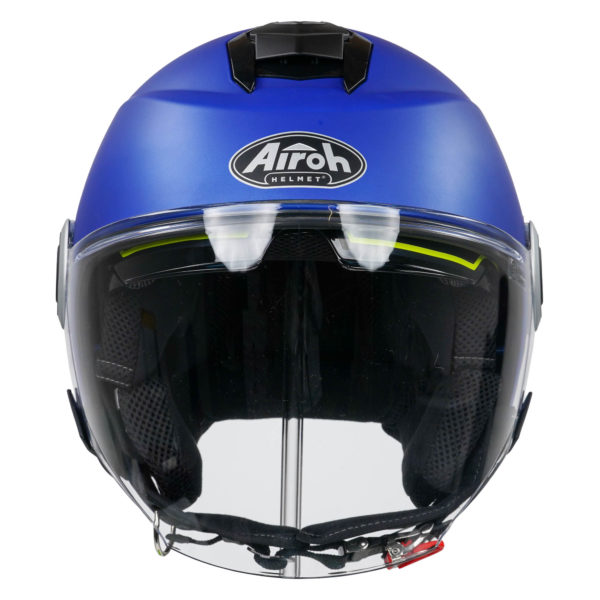 Airoh Helios Urban Jet Helmet - Matt Blue (Medium)