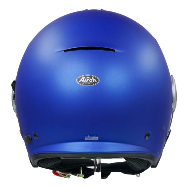 Airoh Helios Urban Jet Helmet - Matt Blue (Medium) - Image 5