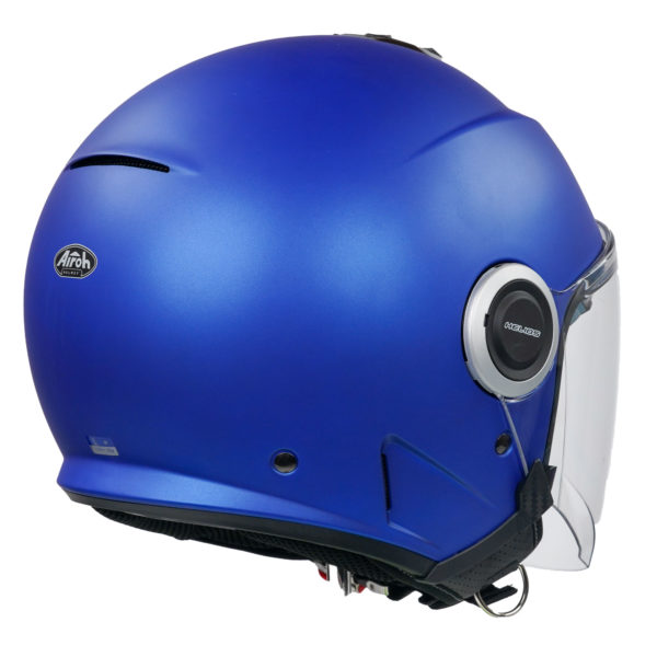 Airoh Helios Urban Jet Helmet - Matt Blue (Medium) - Image 6