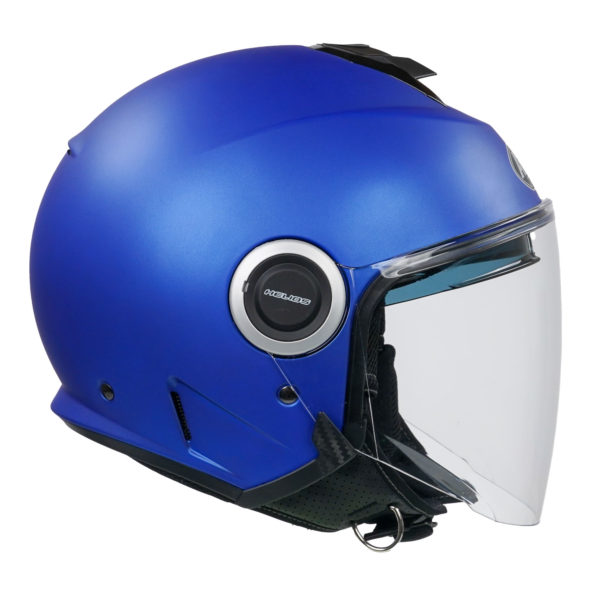 Airoh Helios Urban Jet Helmet - Matt Blue (Medium) - Image 7