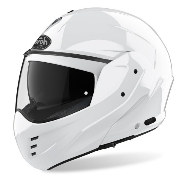 Airoh Mathisse Flip Front Helmet (Gloss White) - LARGE - Image 5