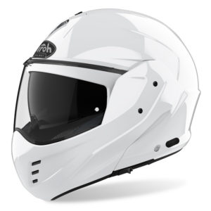 Airoh Mathisse Flip Front Helmet (Gloss White) – LARGE