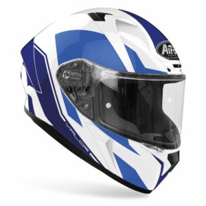 Airoh Valor Helmet – ‘Wings Blue’ (Gloss) – Extra Extra Large