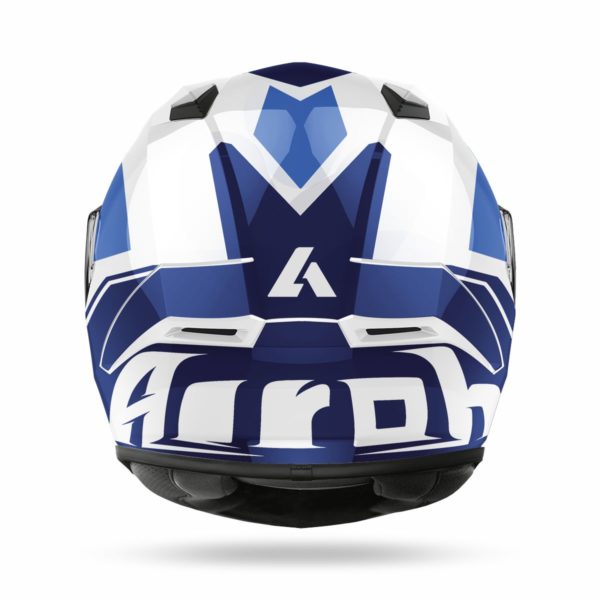 Airoh Valor Helmet - 'Wings Blue' (Gloss) - Extra Extra Large - Image 3