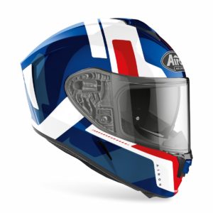 Airoh Spark ‘Shogun’ Helmet – Blue/Red Gloss – Large