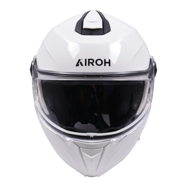 Airoh Specktre Flip-Front Helmet - Gloss White - Large - Image 5