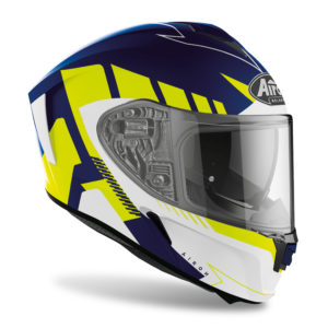 Airoh Spark Rise Blue/Yellow Matt Large