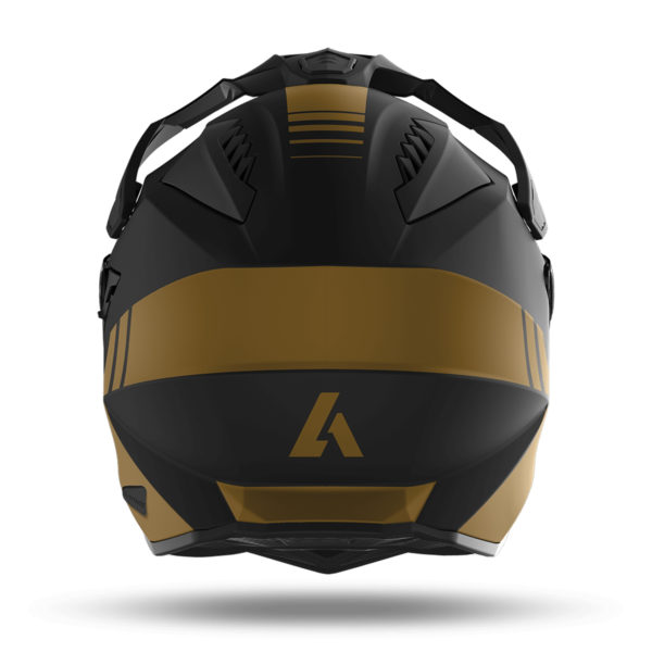 Airoh Commander 'Gold' Adventure Motorcycle Helmet - Gold Matt - Small - Image 6