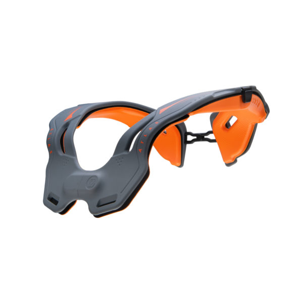 Atlas Vision Adult Anti-Compression Collar Grey Orange Small / Medium - Image 9