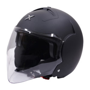 Axor Helmet Striker Open Face – Matt Black – L