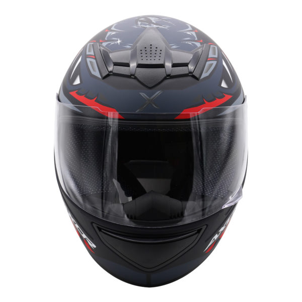 Axor Helmet Rage Full Face - Python Black Grey Red Matt - Large - Image 12