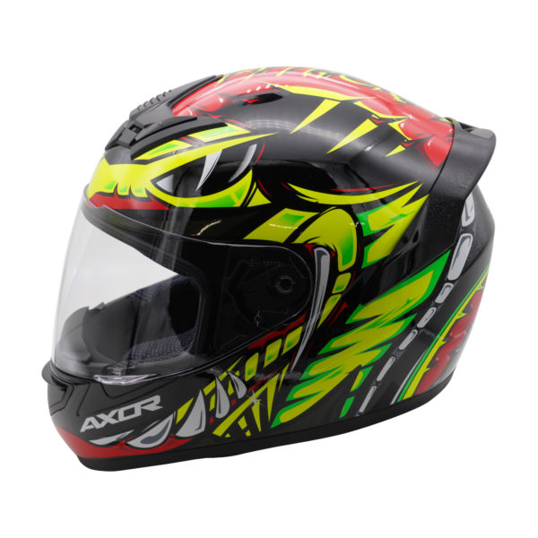 Axor Helmet Rage Full Face - Python Red Yellow Black Gloss - Large - Image 4