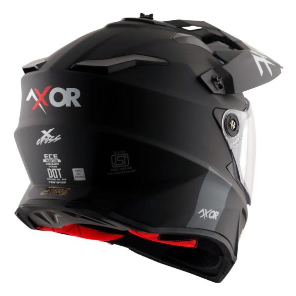 Axor Helmet X-Cross Adventure - Black Matt - Large - Image 11