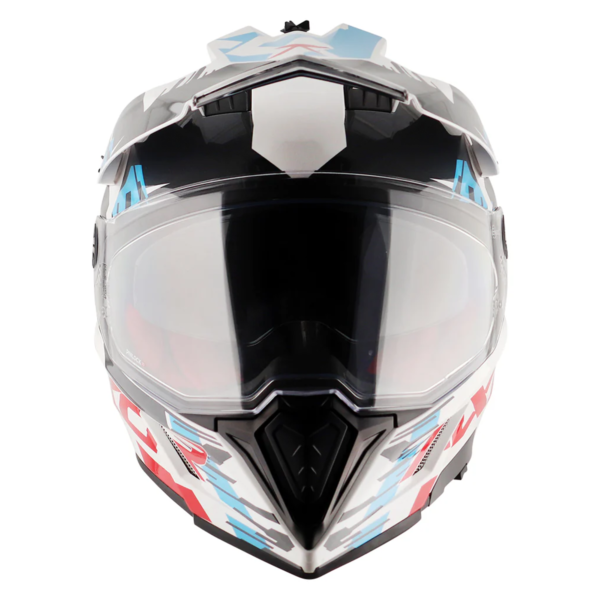 Axor Helmet X-Cross Adventure - X1 Gloss White/Red Graphic - Large - Image 10