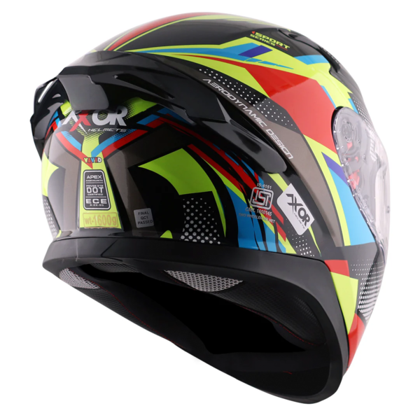 Axor Apex Full Face Helmet - Vivid Graphic - Large - Image 11