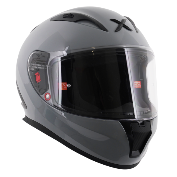 Axor Helmet Street Full Face - Solid Gloss Nardo Grey - Large - Image 9