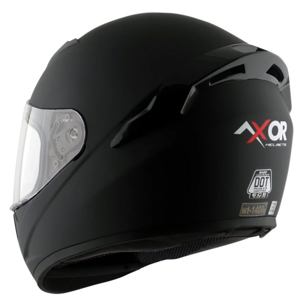 Axor Rage Full Face Helmet - Matt Black - Large - Image 9