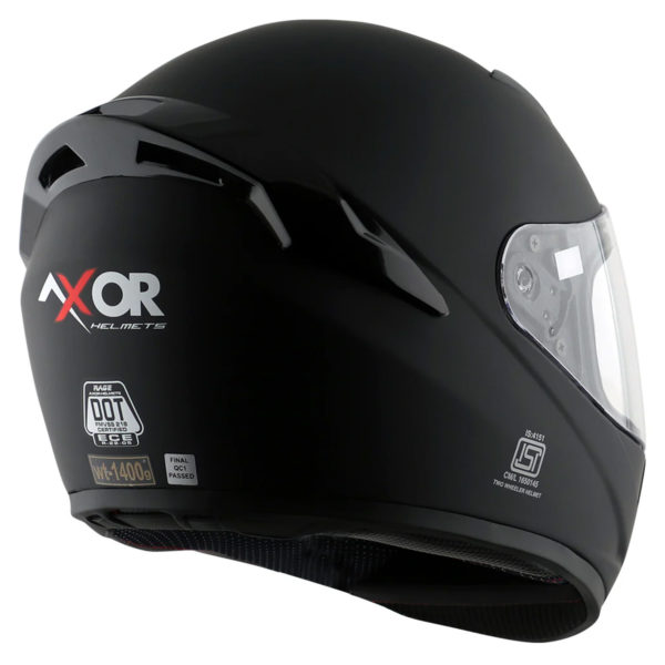 Axor Rage Full Face Helmet - Matt Black - Large - Image 11