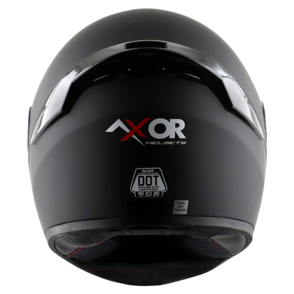 Axor Rage Full Face Helmet - Matt Black - Large - Image 6