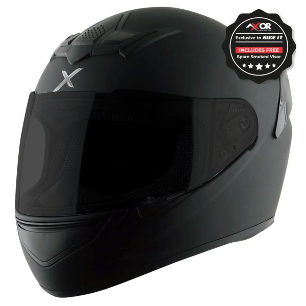 Axor Rage Full Face Helmet - Matt Black - Large - Image 7