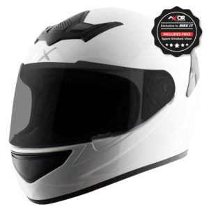 Axor Rage Full Face Helmet – Gloss White – Medium