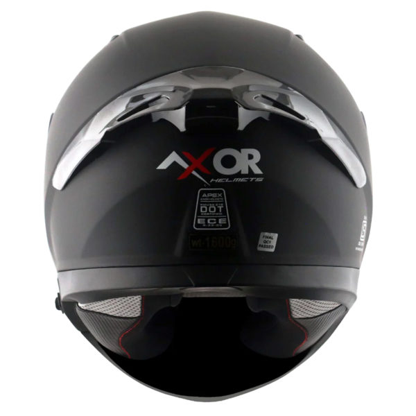 Axor Apex Full Face Helmet - Matt Black - Large - Image 6