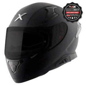 Axor Apex Full Face Helmet – Matt Black – Large