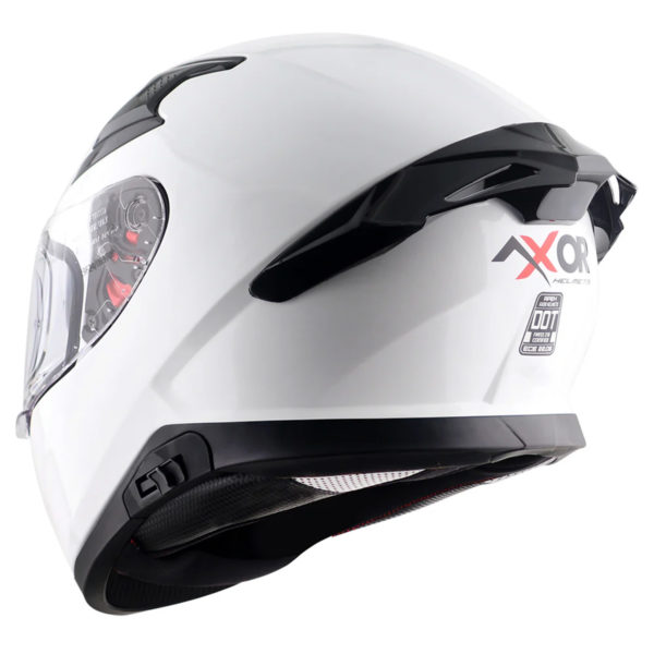 Axor Apex Full Face Helmet - Gloss White - Large - Image 9