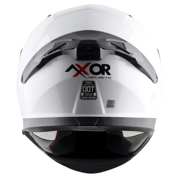 Axor Apex Full Face Helmet - Gloss White - Large - Image 6