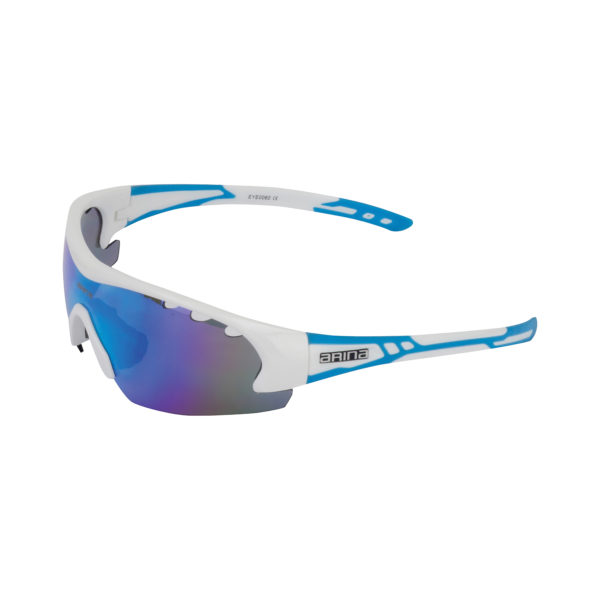 Arina Revolution Sunglasses (White/Blue) - Ice Blue Revo Lens