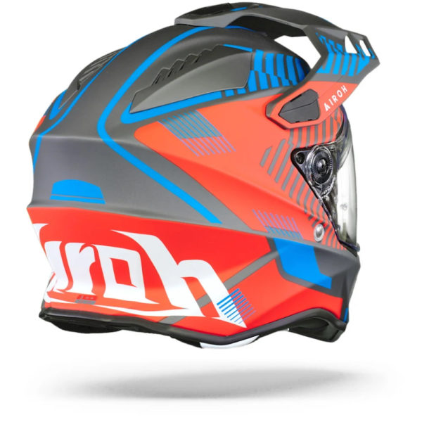 Airoh Commander Adventure Helmet - 'Boost' Red Blue Matt - LARGE - Image 5