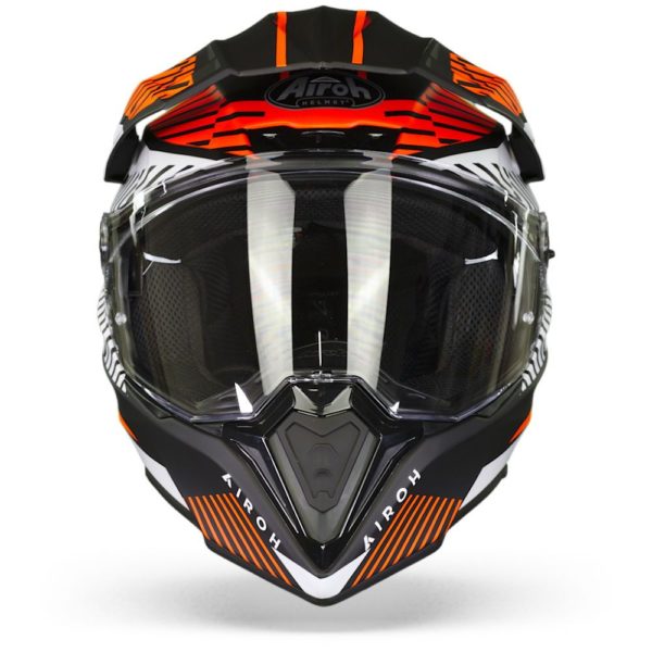 Airoh Commander Adventure Helmet - 'Boost Orange' (Matt) - LARGE - Image 8