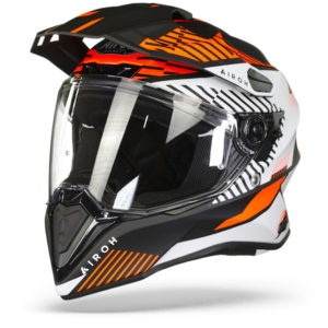 Airoh Commander Adventure Helmet – ‘Boost Orange’ (Matt) – LARGE
