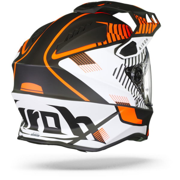 Airoh Commander Adventure Helmet - 'Boost Orange' (Matt) - LARGE - Image 5