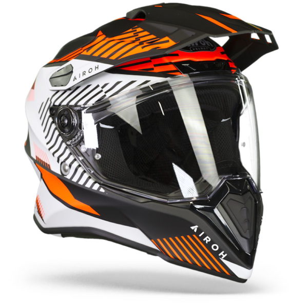 Airoh Commander Adventure Helmet - 'Boost Orange' (Matt) - LARGE - Image 13