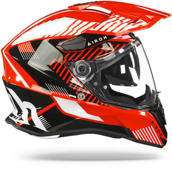 Airoh Commander Adventure Helmet - 'Boost Red' (Gloss) - LARGE - Image 6